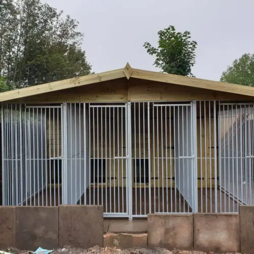 13 X 12 ft Four Bay Dog Kennel