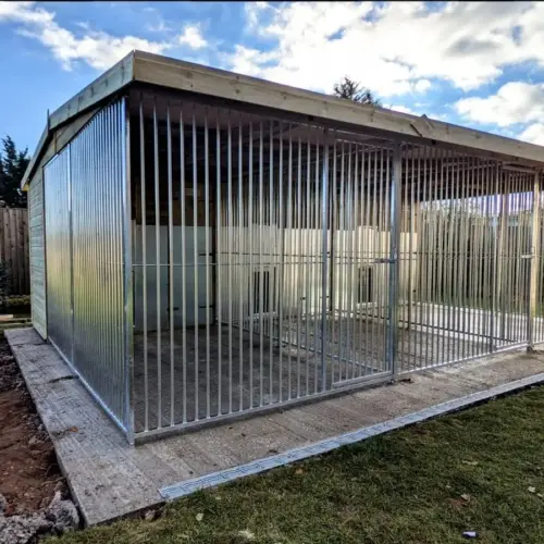 20 X 10 ft Large Triple Dog Kennel