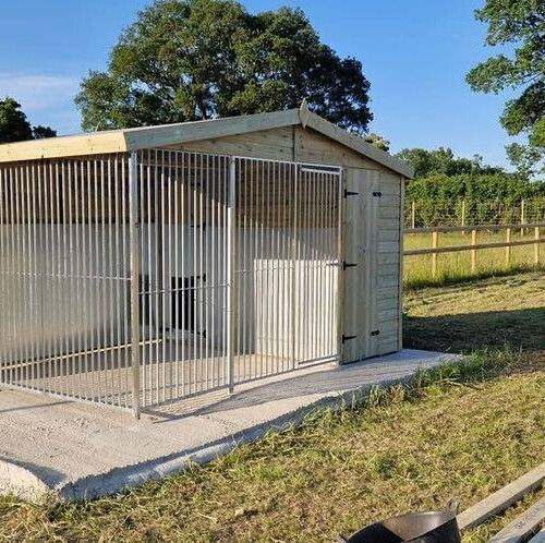 12 X 6.5 ft Single Dog Kennel