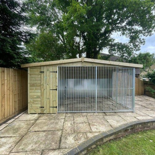 12 X 8 ft Single Dog Kennel