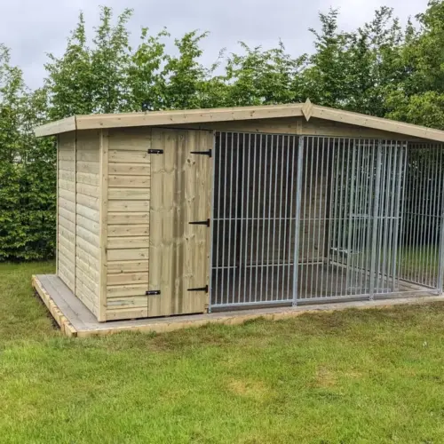 12 X 10 ft Single Dog Kennel