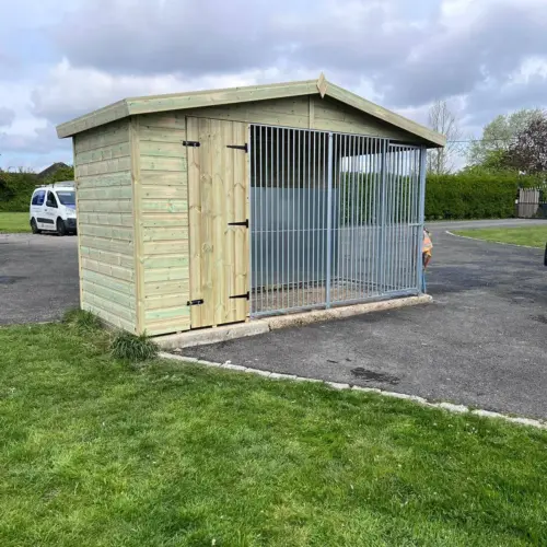 10 X 4 ft Single Dog Kennel