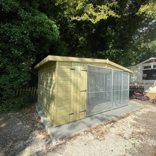 14 X 8 ft Single Dog Kennel