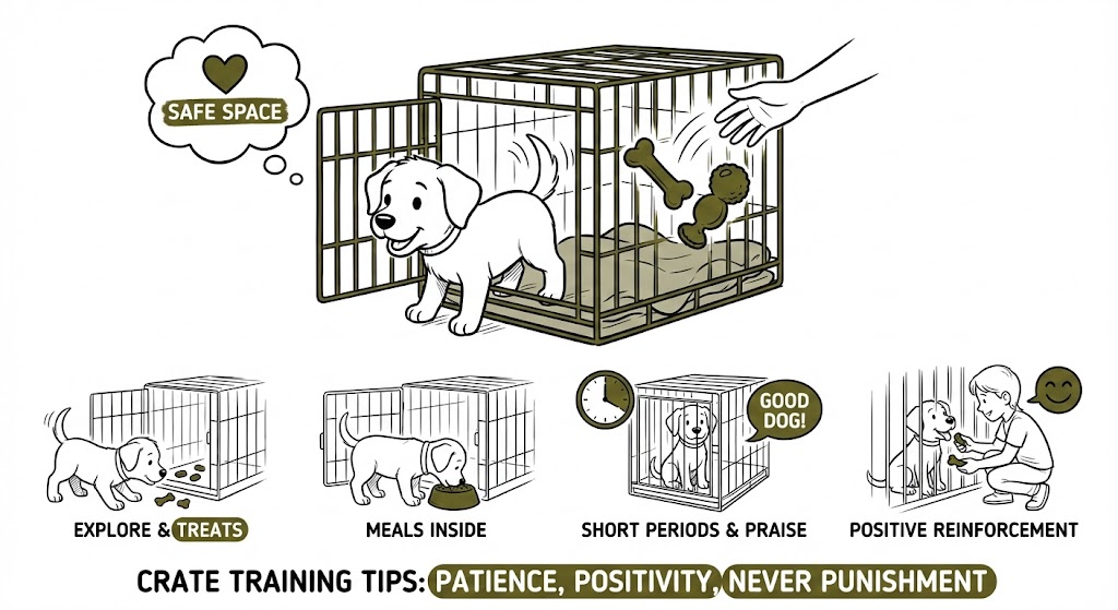 How to Crate Train a Puppy